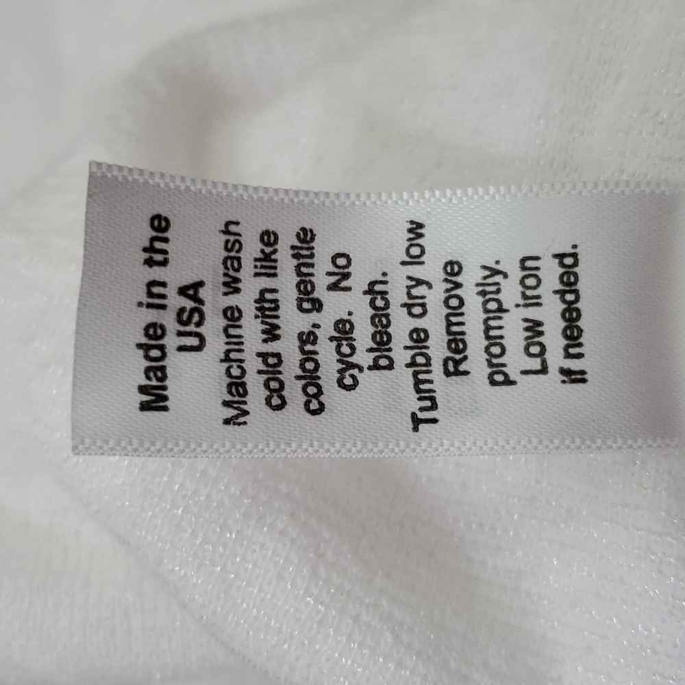 Michael Stars Ruched Bodycon Midi Dress in White, Size Small, NWOT - Picture 9 of 9